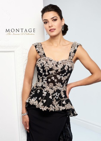 Ivonne D 218D32 #4 Black/Taupe thumbnail