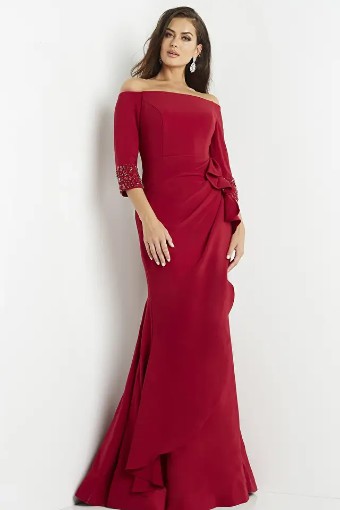 Jovani 08699 #5 Navy Light Blue Lilac Cranberry thumbnail
