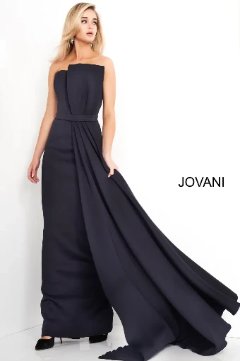 Jovani 1092 #0 default Red Navy thumbnail