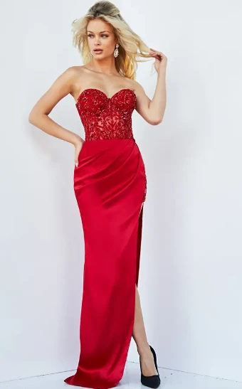 Jovani 22911 #3 Red Emerald thumbnail