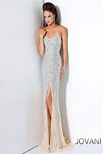 Jovani 37254 #7 Fuchsia thumbnail